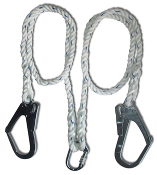เชือกช่วยชีวิต สายช่วยชีวิต Lanyard 2 hook ms-502 